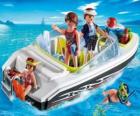 Τα Playmobil Μηχανοκίνητο σκάφος Outboard